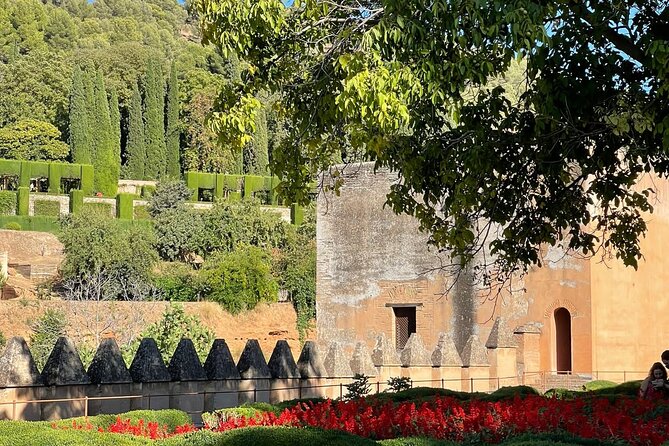 2-Hour Guided Tour of Alhambra Gardens and Alcazaba in Granada - The Alcazaba and the Albaicín view