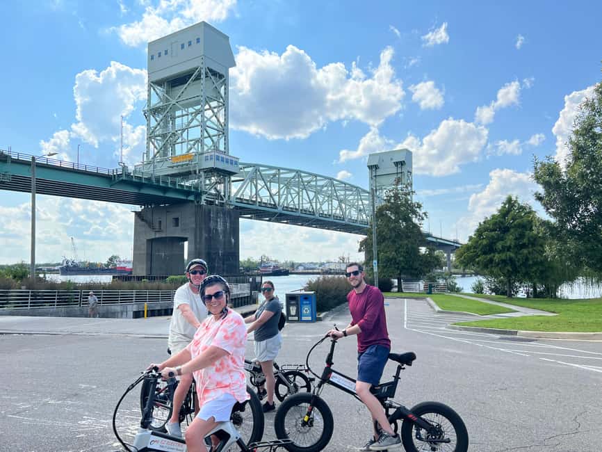 3.25-Hour Wilmington Airlie Gardens E-Bike Self-Guided Tour - The ride back and Flying Machine Brewing Company