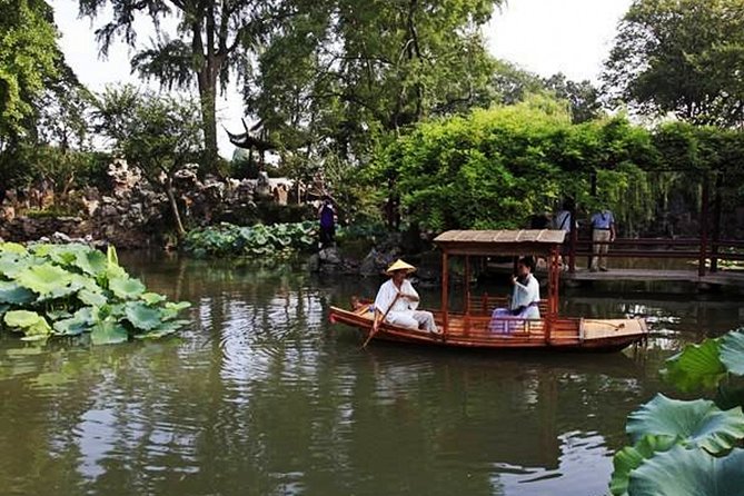4-Hour Suzhou Private Flexible Tour with Garden and Boat Ride Option - Tiger Hill and the leaning Huqiu Pagoda