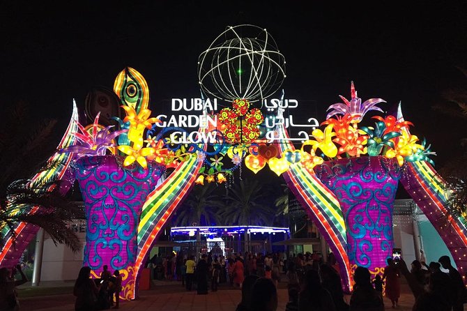 Admission Ticket Dubai Garden Glow - The ticket process needs a little care