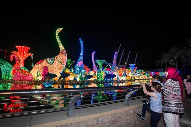 Admission Ticket Dubai Garden Glow - LED art creates the best photo stops