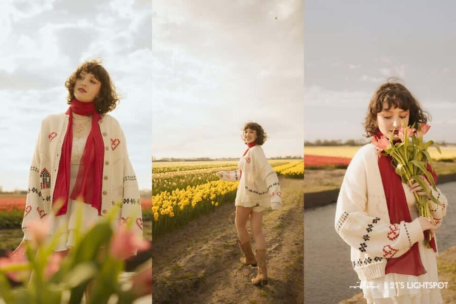 Amsterdam Canal, Tulip, Windmill Photoshoot | Custom Request - Weather, meeting points, and small planning traps