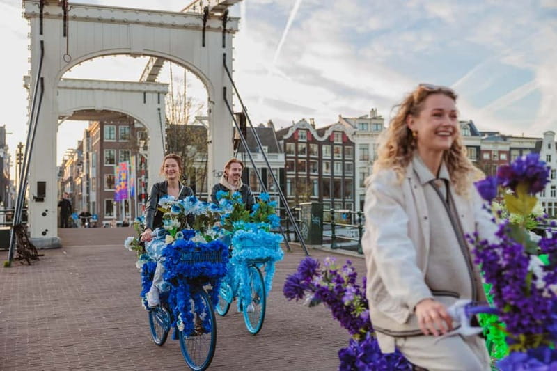 Amsterdam: City Centre, Guided Bike Tour on Flower Bikes - Key points at a glance
