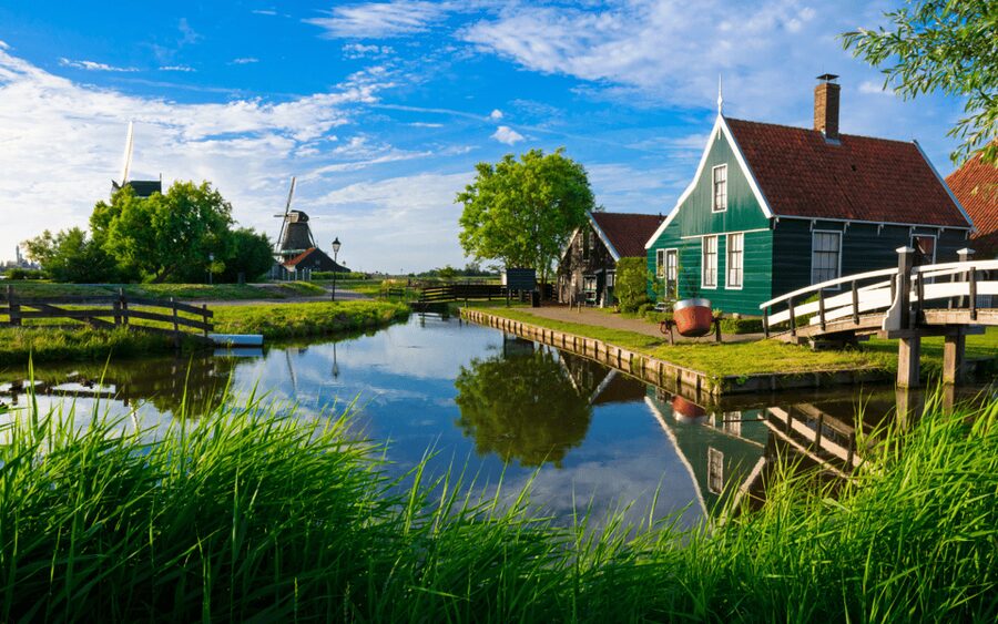 Amsterdam: Day Tour Keukenhof and Zaanse Schans Windmills - Four hours inside Keukenhof