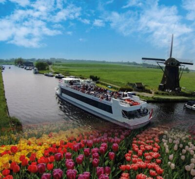 Tour to Keukenhof Gardens with Windmill Cruise