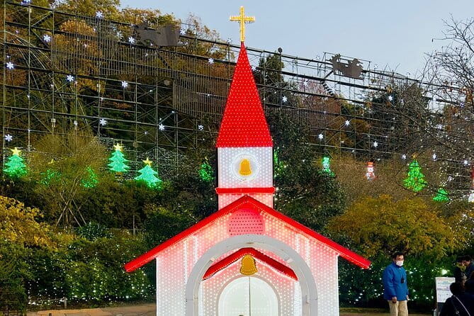 Ashikaga Flowers Park Pvt. One Day Tour with Pickup - Starting with love and good fortune at Orihime Shrine