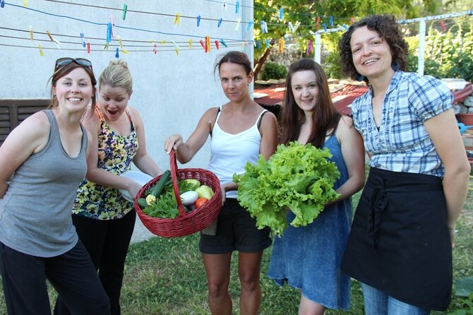 Authentic Garden to Table Cooking Class in Dubrovnik Countryside - Wine, lunch, and stories from 500 years