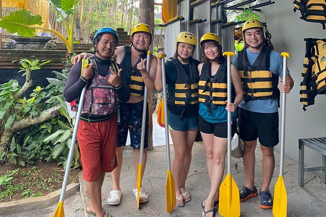 Bali White Water Rafting Yellow Garden - The stairway to the river is the real workout