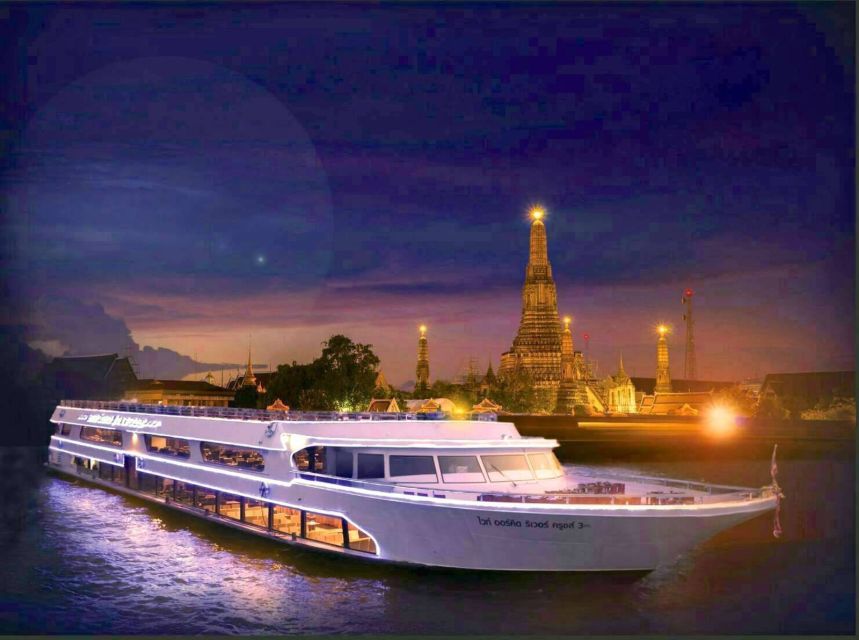 Bangkok: 2-Hour Dinner & Shows on White Orchid River Cruise - Choosing Between the Decks