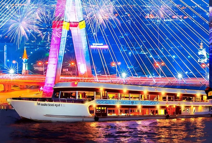 Bangkok: White Orchid Chao Phraya Dinner Cruise free Beer - Key points to know before boarding
