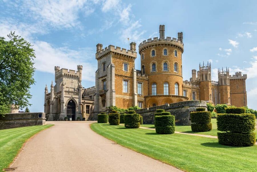 Belvoir Castle: Castle, Gardens and Ground Entry - Entering Belvoir Castle, pronounced beaver