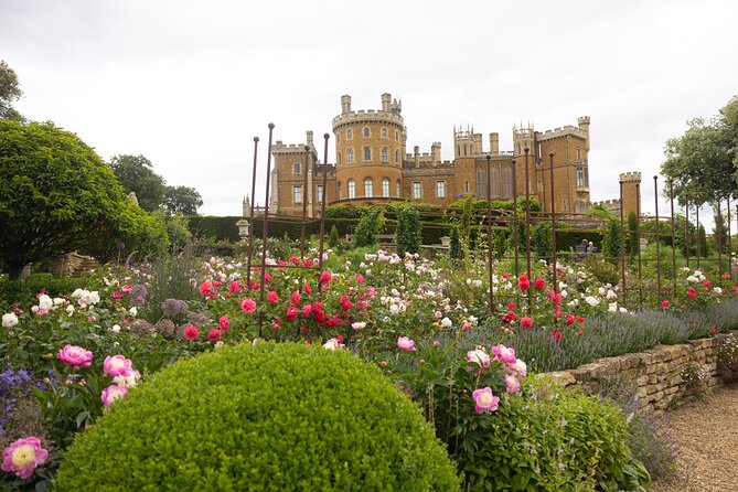 Belvoir Castle, Grounds and Gardens Entry - Gardens with formal planting and woodland paths