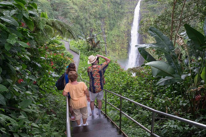 Big Island Waterfalls Tour with Swimming and Botanical Garden - Waipio Valley begins the coastal route