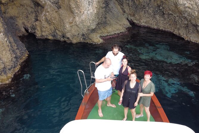 Boat excursion Taormina Giardini Naxos - Rocky points, caves, and the Taormina shore