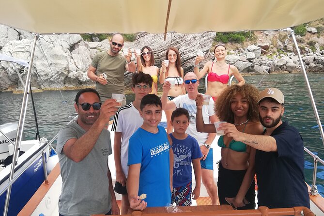 Boat tour Giardini Naxos Taormina Isola Bella Blue Grotto - Seeing Taormina from Giardini Naxos