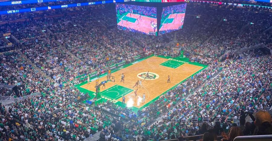 Boston: Boston Celtics Basketball Game Ticket at TD Garden - Finding your seat and judging the view