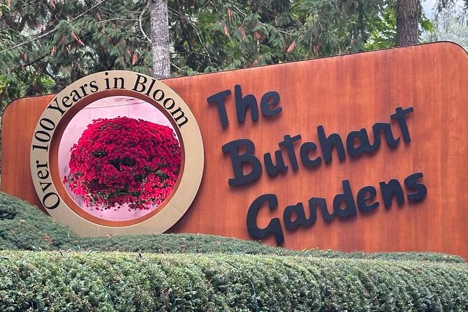 Butchart Gardens and Victoria City Private Tour 1-6 pax - Starting at Ogden Point Pier B185