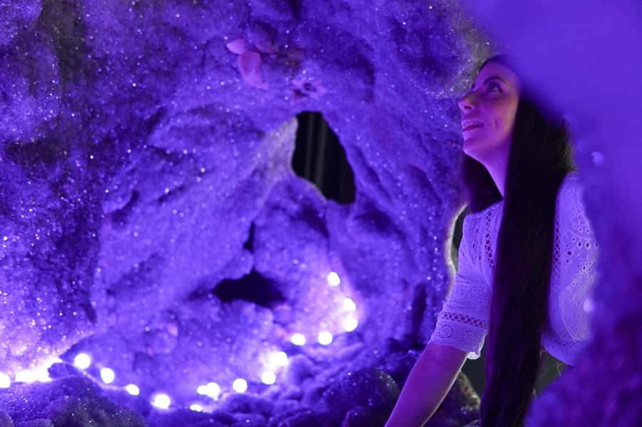 Byron Bay: Crystal Castle & Shambhala Gardens Entry Ticket - Giant crystals make the first impression