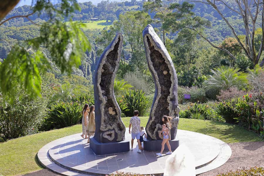 Byron Bay: Crystal Castle & Shambhala Gardens Entry Ticket - The Dragon Egg and the Smoky Quartz Guardians