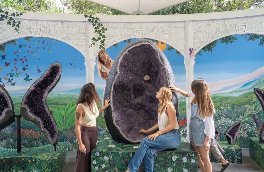 Byron Bay: Crystal Castle & Shambhala Gardens Entry Ticket - Crystal singing bowls at noon and 3 pm