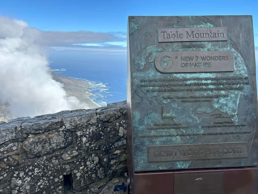 Cape Town: Half Day Table Mountain & Kirstenbosch Gardens - What the guide adds at the summit