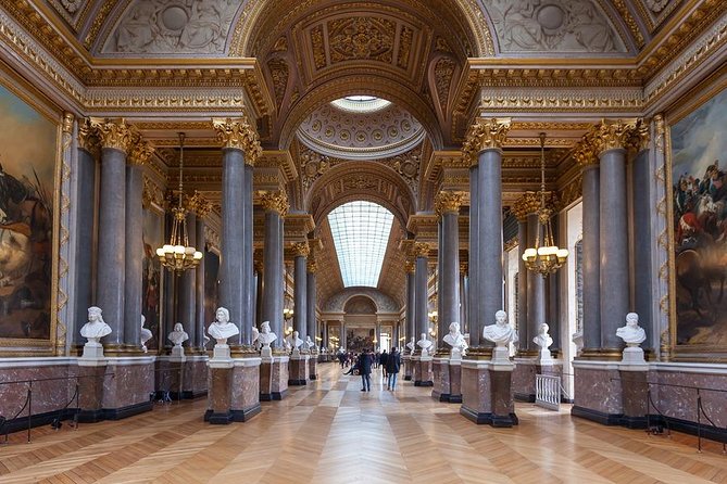 Chateau de Versailles & Gardens. VIP private tour with guide + driver - The Mercedes ride from Paris to Versailles