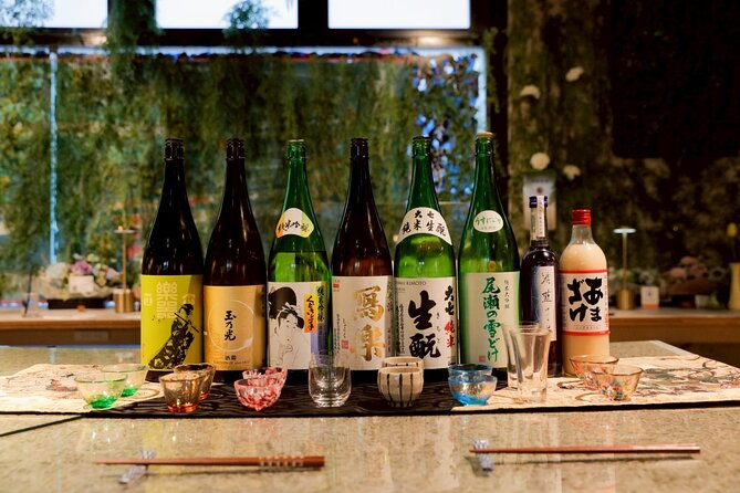 Cherry blossom & Japanese Sake Tasting in Shinjuku - Eight sakes, arranged for a smooth introduction