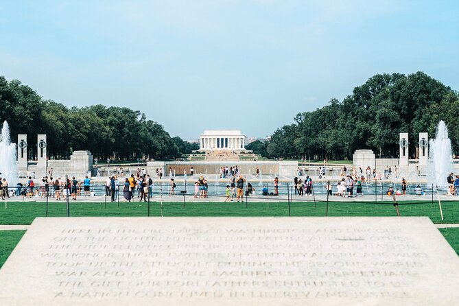 City Bus Tour, Seasonal Cruise, Optional Air & Space or Monument - Lincoln Memorial and the wider Mall sights
