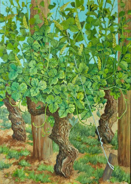 Cognac: 3-Hour Private Painting with Artist Jeanne Maze - Painting at Domaine de Monplaisir in the Borderies