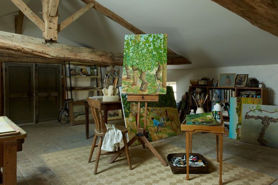 Cognac: 3-Hour Private Painting with Artist Jeanne Maze - What you can finish in three hours