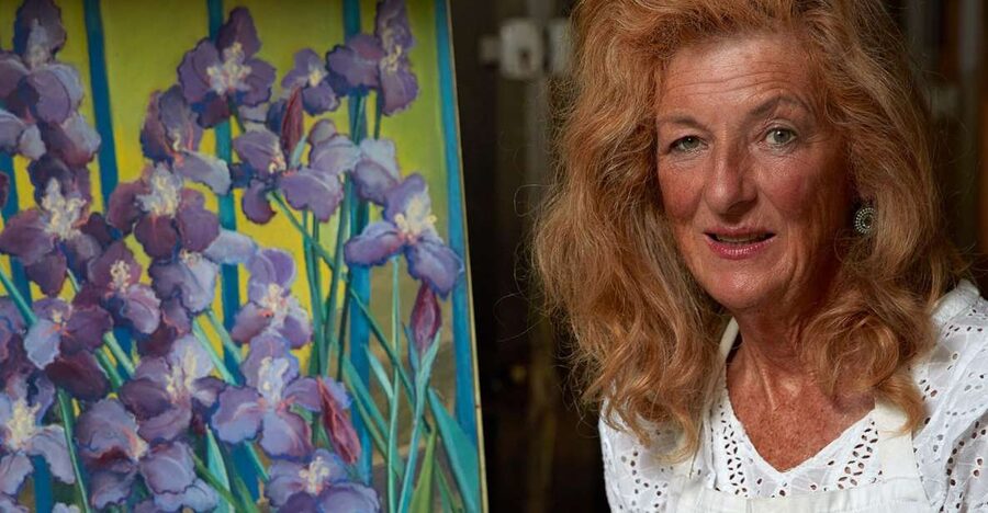 Cognac: 3-Hour Private Painting with Artist Jeanne Maze - From the studio to the Cognac vines