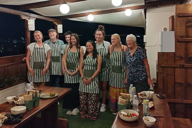 Cooking Class at Diamond Roof Garden - A Greek cooking class with a rooftop view