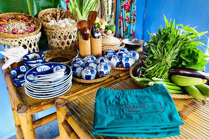 Cooking Class Hoi An - Organic Garden - Farming Tour-Handicrafts - Folk games add a local touch