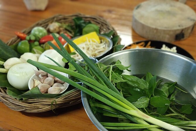 Cooking class in organic garden and local market tour ThaiCottage - Hotel transfers and practical value