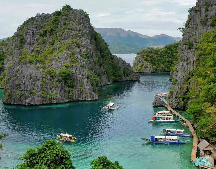 Coron: Barracuda Lake and Reef Garden Tour with Lunch - Barracuda Lake and the walk through limestone