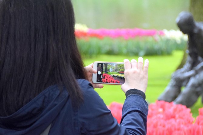 Day Trip To Tulip Gardens Of Keukenhof From Amsterdam: Private & Personalized - A quiet electric boat through the bulb fields