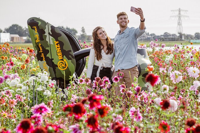 Drive it yourself electric Dune & Summer Flower GPS audio tour - Why the Twizy makes this outing different