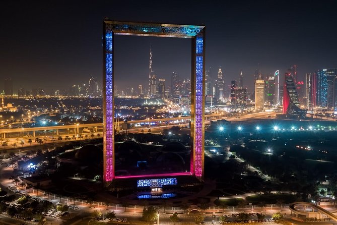 Dubai frame and Dubai Garden Glow tour with private transfers - Key points to know before booking