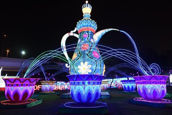 Dubai frame and Dubai Garden Glow tour with private transfers - What the $99 price really covers