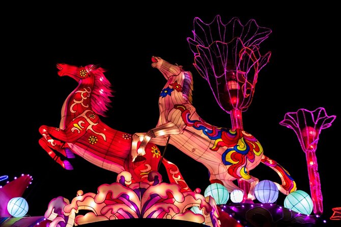 Dubai Garden Glow Tickets with Transport Options - Dinosaur Park gives children a clear highlight