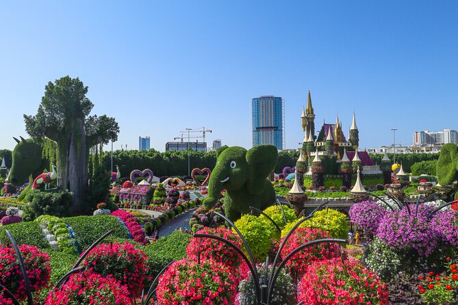 Dubai Miracle Garden Admission Ticket with Hotel Transfer - The ride to Miracle Garden
