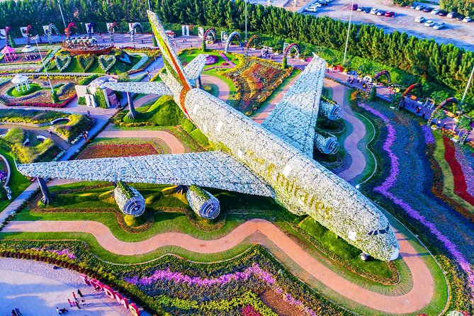Dubai Miracle Garden and Global Village Shopping Tour - What makes Dubai Miracle Garden worth two hours