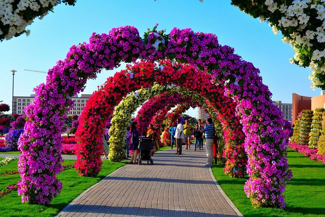 Dubai Miracle Garden Entry Tickets - How long you need, and when to go