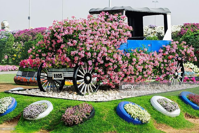 Dubai Miracle Garden Self-Guided Tour with Ticket with Transfer - A garden built on Dubai-sized ambition