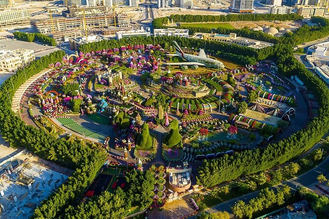 Dubai Miracle Garden Skip the Line E-Ticket and Transport Options - The Emirates A380 is the garden’s big moment