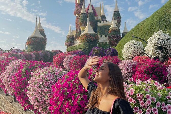 Dubai Miracle Garden Ticket - Walking Through the 72,000-Square-Meter Garden