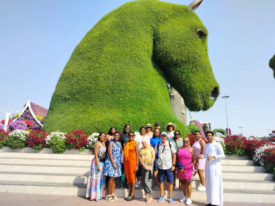 Dubai: Private Miracle Garden & Global Village Trip - What you actually receive for $103