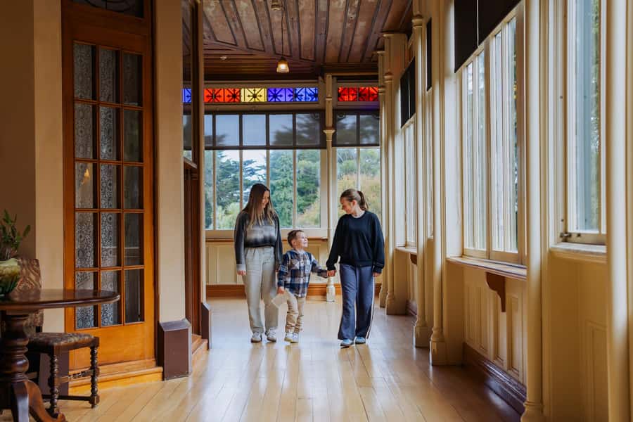 Dunedin: Larnach Castle & Gardens Admission Ticket - Historic stables and the wider estate