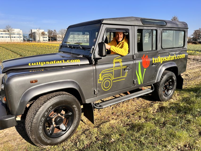 Enjoy the tulip fields in a Landrover with a local guide! - What the guides add to the ride
