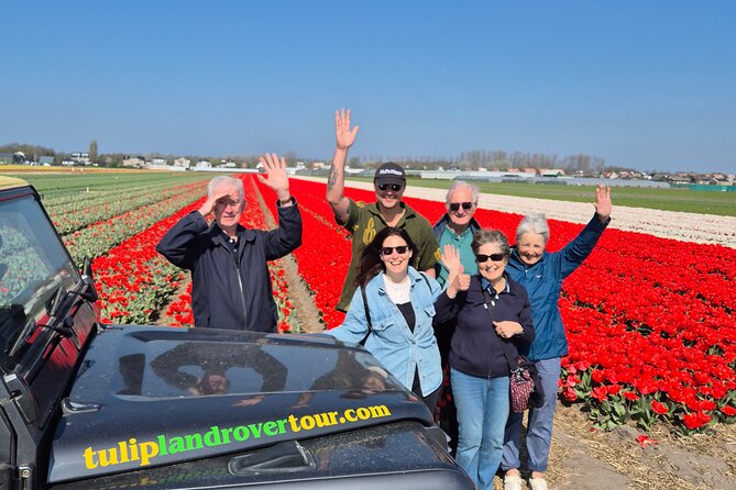 Enjoy the Tulips in a Landrover with a local guide - Hillegom and the best photo opportunities